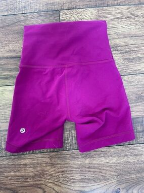 lululemon athletica High-Rise Raspberry Bike Shorts
